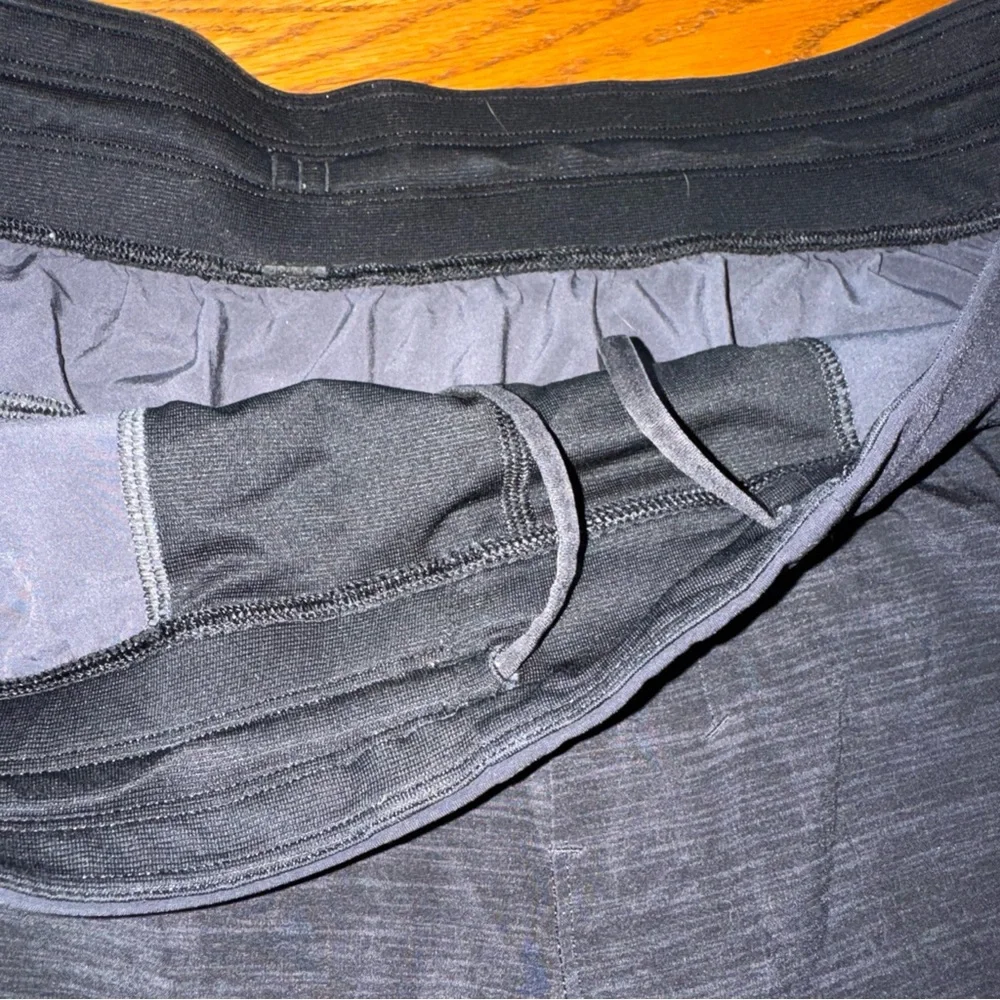 lululemon athletica Men's Black Athletic Shorts